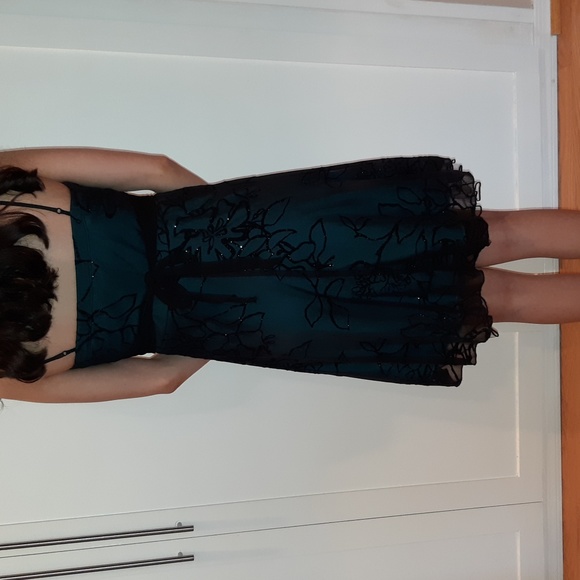 Speechless Semi-Formal Satin Dress - Picture 5 of 11